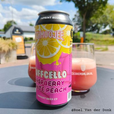 Imprint Beer Co. - Schmoojee Puffcello Raspberry White Peach Smoothie Sour 7%  PRE-ORDER ALL ORDERS CONTAINING THIS BEER WILL BE SHIPPED AND AVAILABLE FOR CLICK AND COLLECT FROM THE 5TH SEPTEMBER