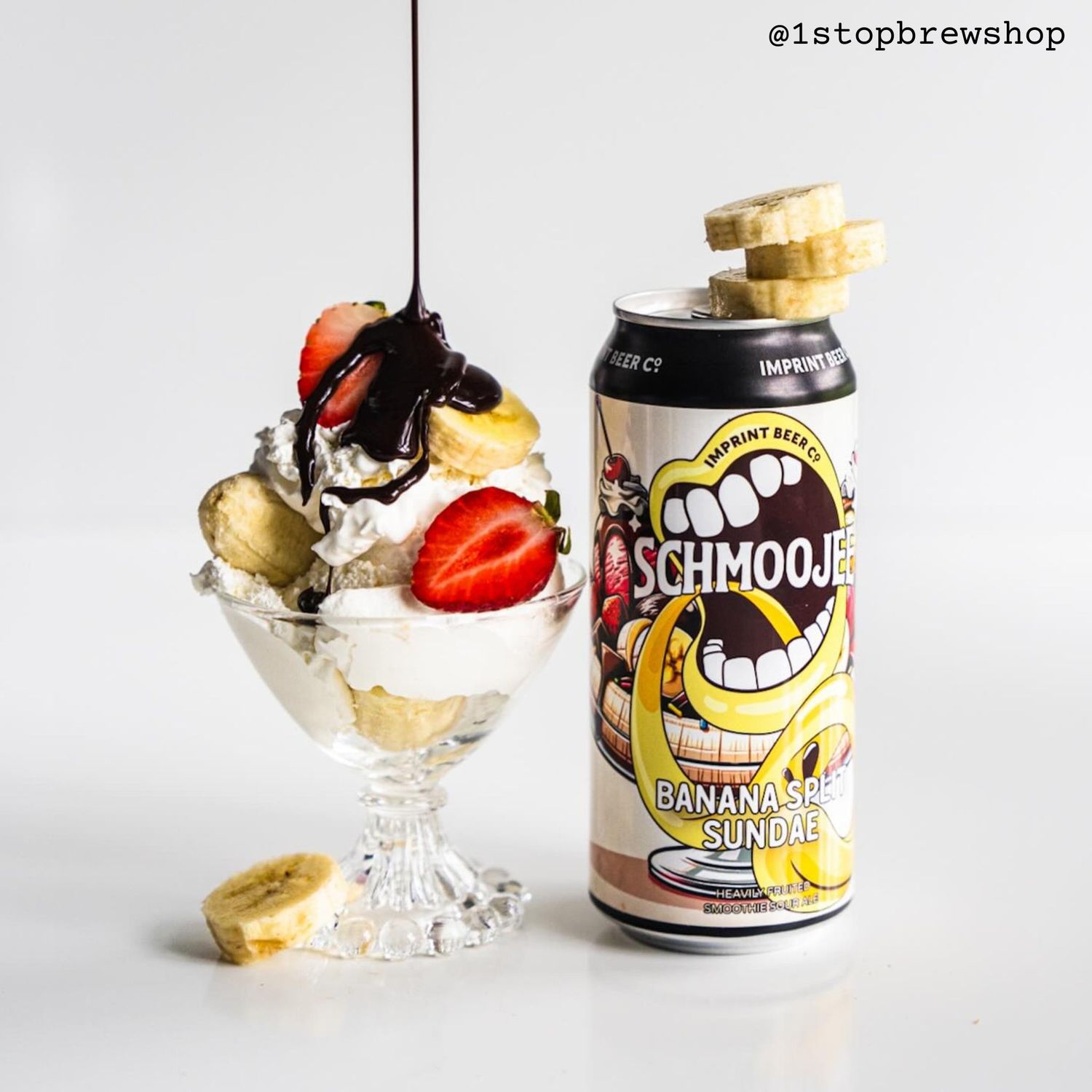 Imprint Beer Co. - Schmoojee Banana Split Sundae Smoothie Sour 6.5%