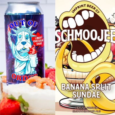 RAR BREWING OUT OF ORDER AND IMPRINT SCHMOOJEE PRE-ORDER