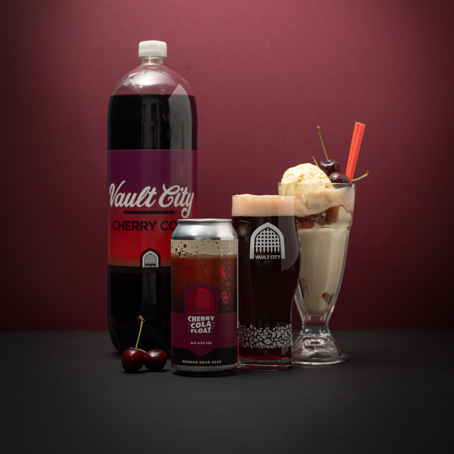 Vault City - Cherry Cola Float Sour 4.3%