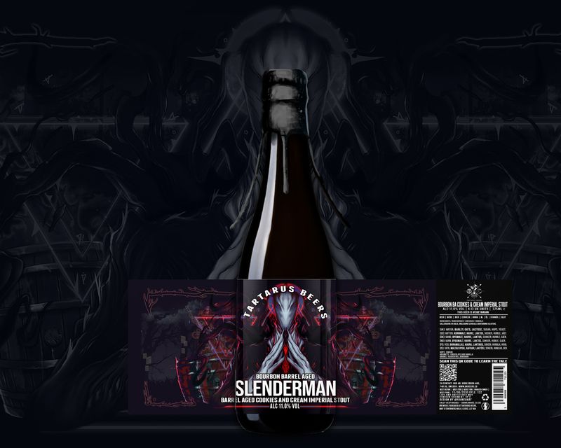 Tartarus - Heaven Hill BA Slenderman Cookies &amp; Cream Imperial Stout 11%