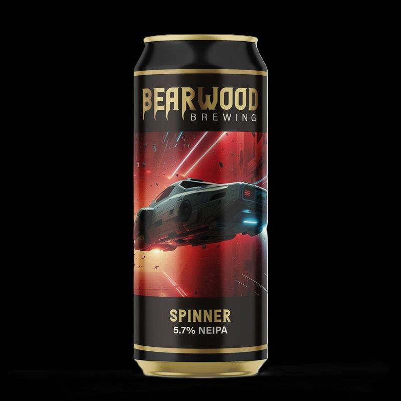 ​Bearwood Brewing ​- Spinner NEIPA 5.7%