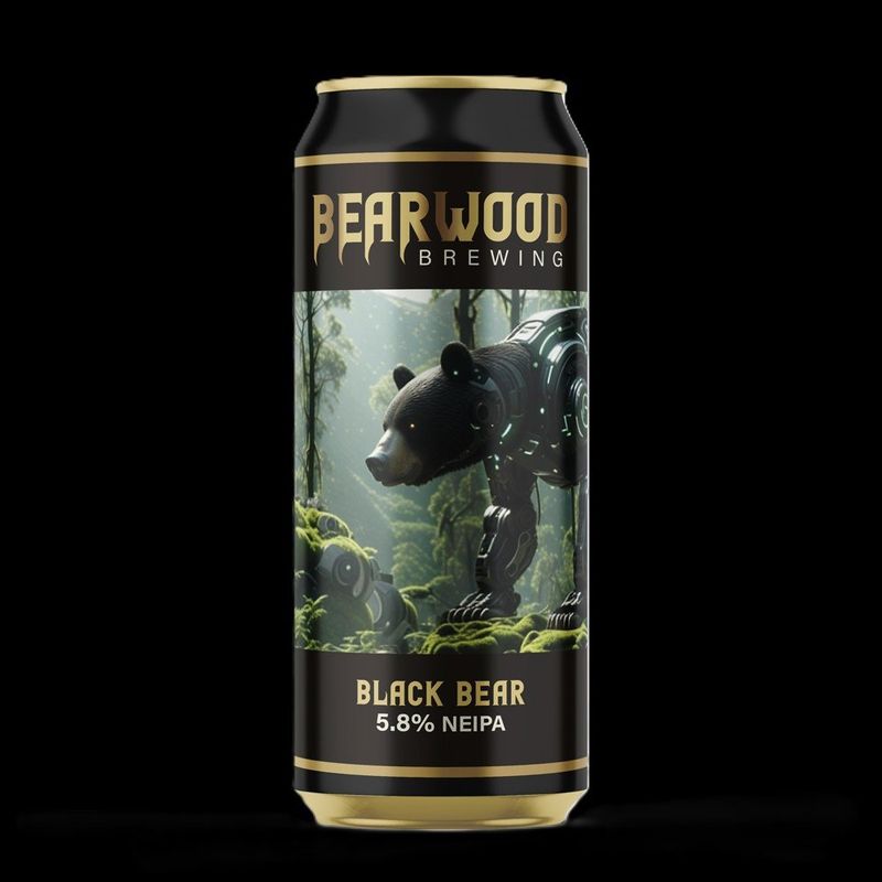 Bearwood Brewing - Black Bear NEIPA 5.8%