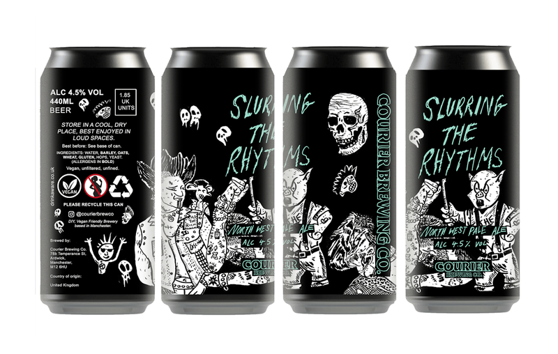 Courier Brewing - Slurring the Rhythms North West Pale Ale 4.5%