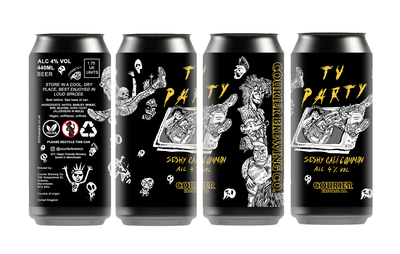 Courier Brewing - 	TV Party Session Cali Common 4%