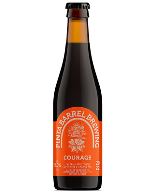 Pinta Barrel Brewing - Courage 2025 Cocoa Nibs &amp; Orange Peel 20 Month Aged Imperial Stout 12%