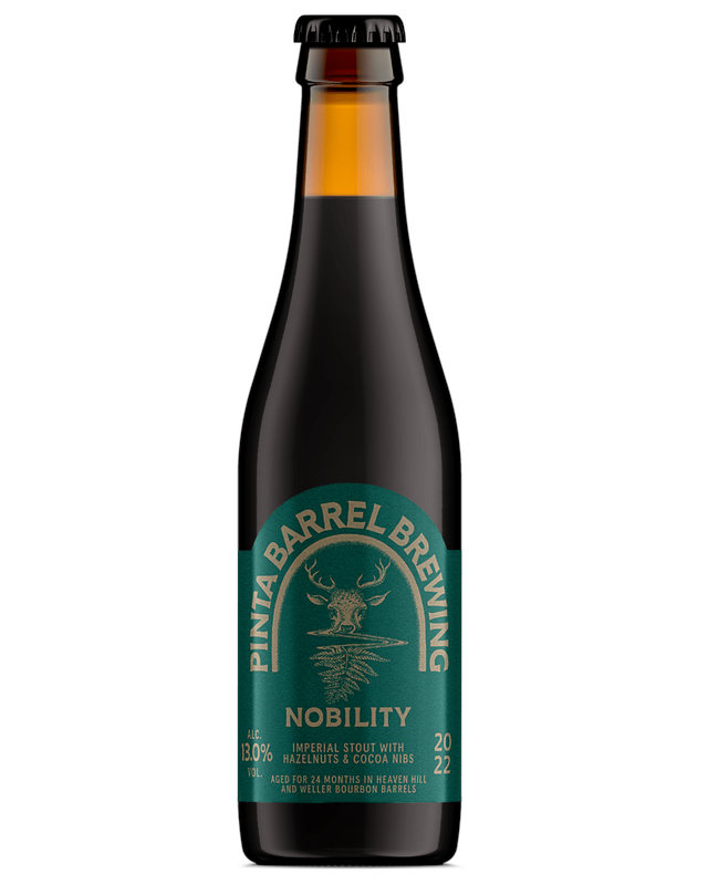 Pinta Barrel Brewing - Nobility 2025 Hazelnuts &amp; Cocoa Nibs 24 Month Aged Imperial Stout 13%