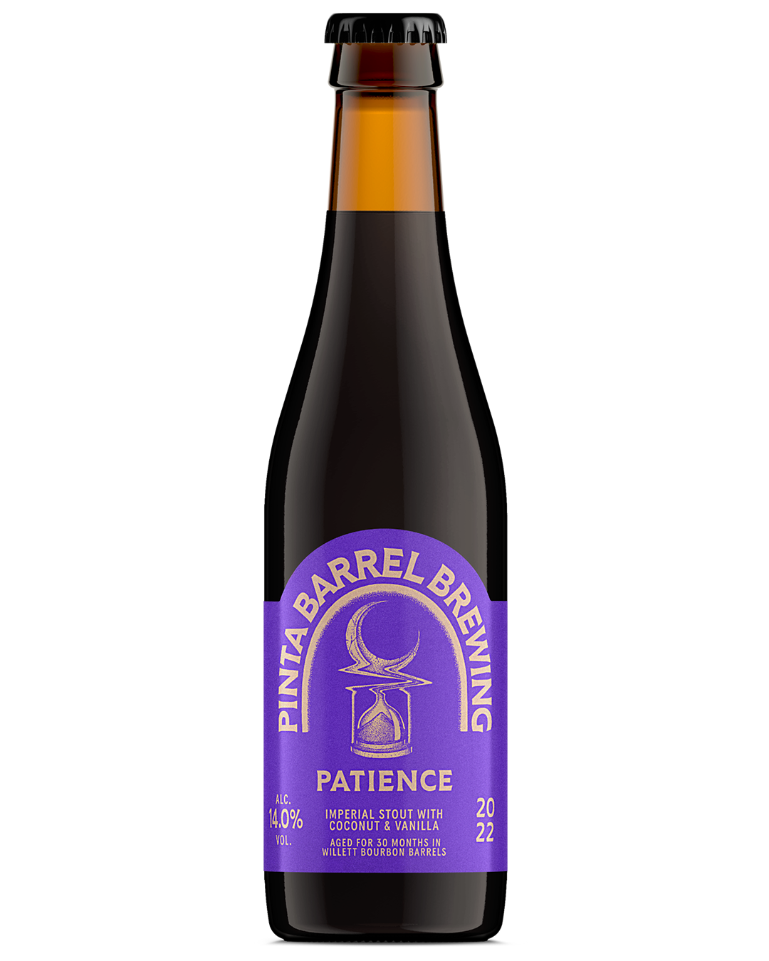 ​Pinta Barrel Brewing - Patience 2025 Coconut &amp; Vanilla 30 month Aged Imperial Stout 12%