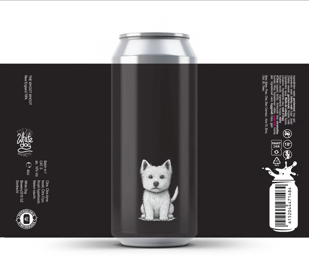 White Dog - The Whoot Whoot TIPA 10%