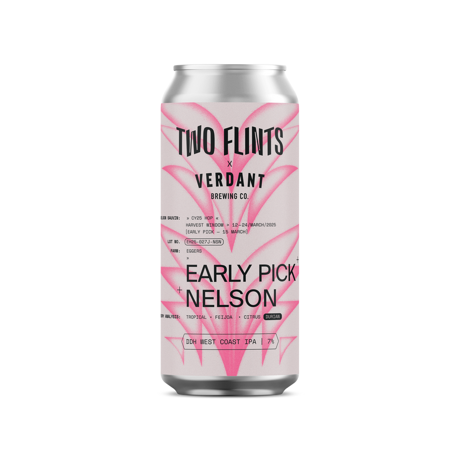 Two Flints - Early Pick Nelson DDH West Coast IPA 7% (Verdant Collab)