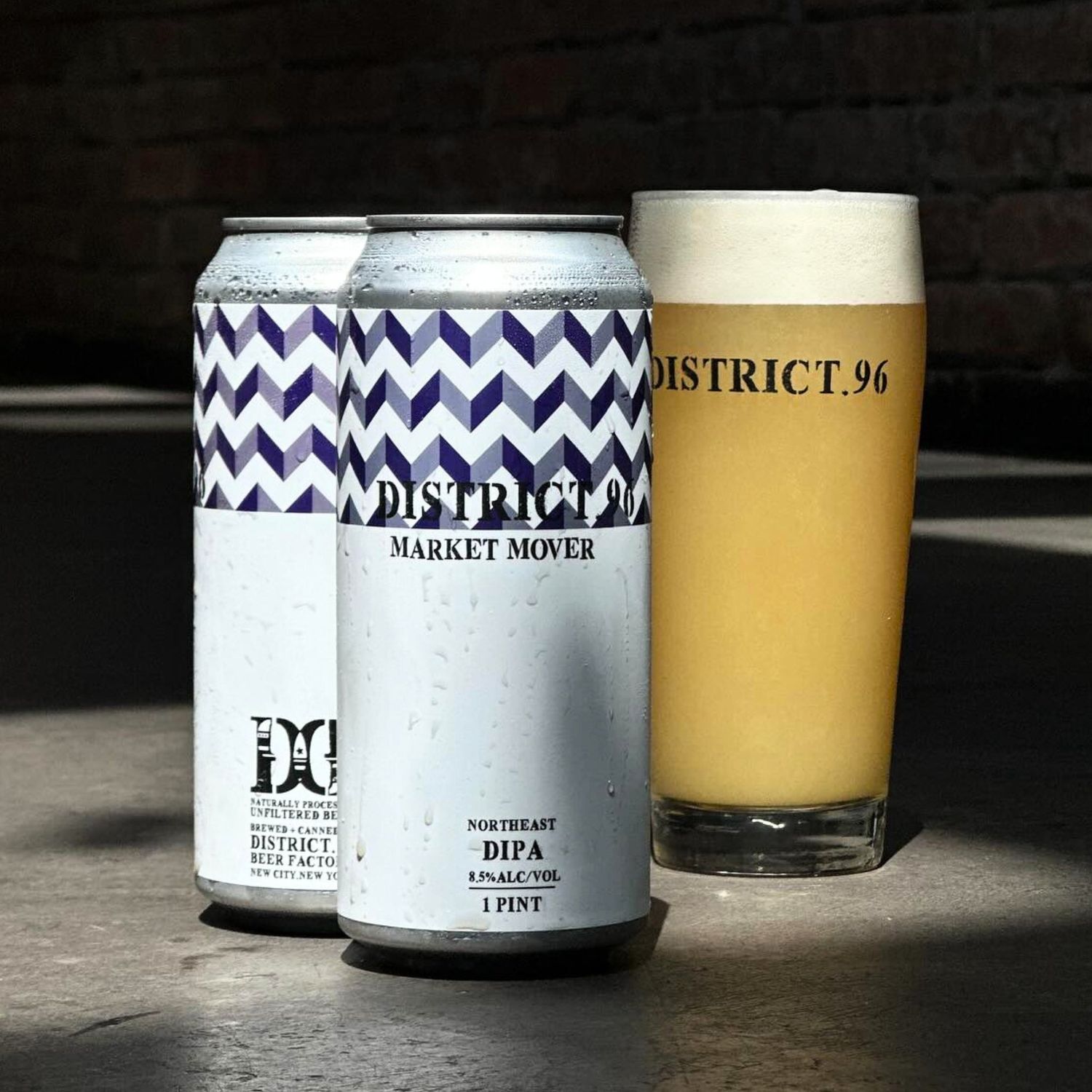 District 96 - Market Mover NE DIPA 8.5% PRE-ORDER