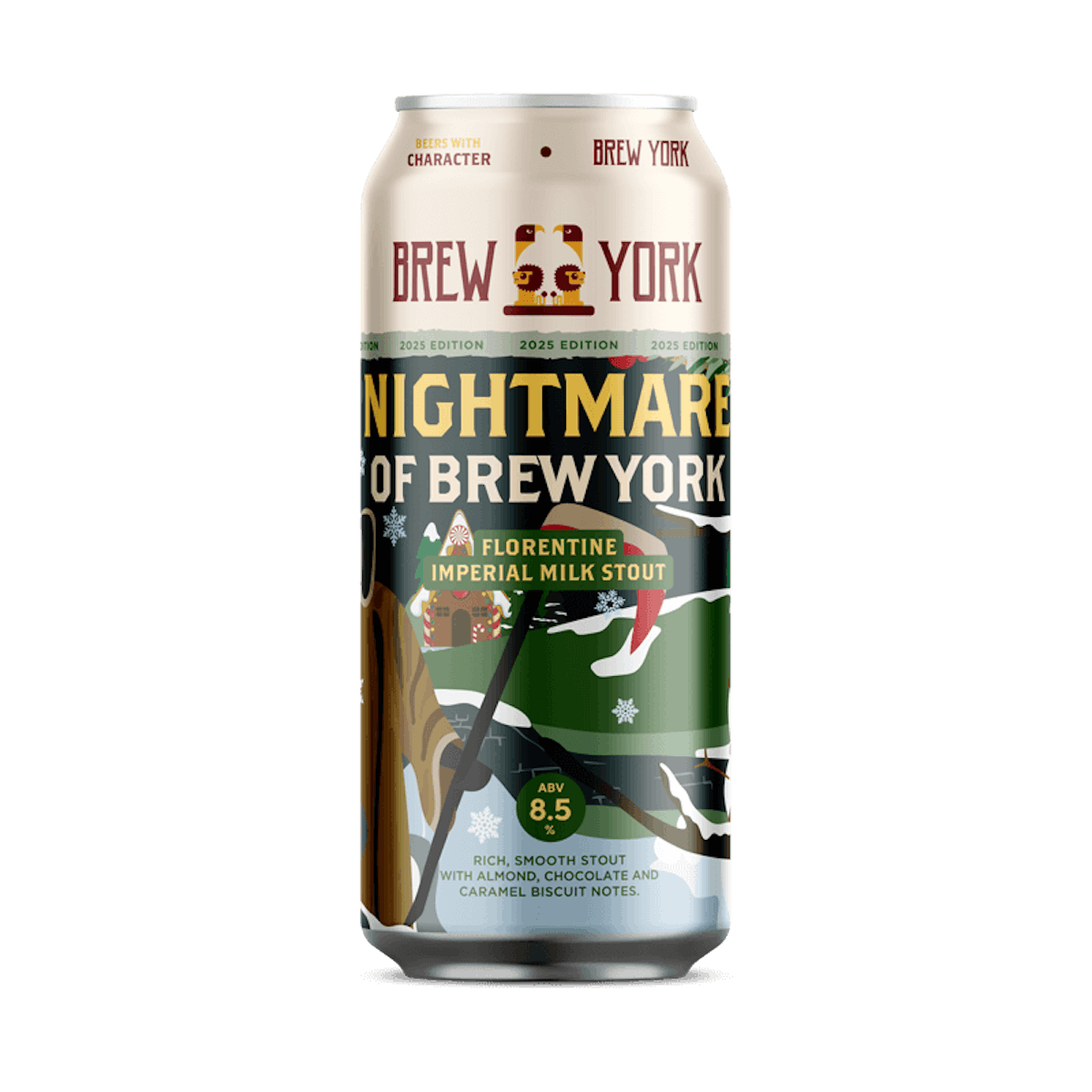 Brew York  - Nightmare of Brew York 2025 Florentine Imperial Milk Stout 8.5%