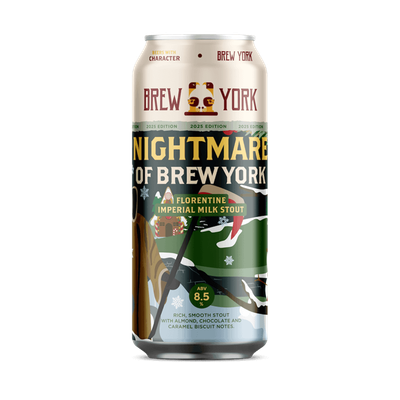 Brew York  - Nightmare of Brew York 2025 Florentine Imperial Milk Stout 8.5%