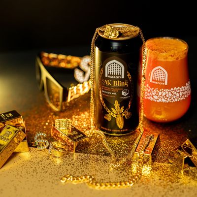 Vault City - 24K Bling Mandarin &amp; Carrot Gose 8.2% (3 Sons Brewing Collab)