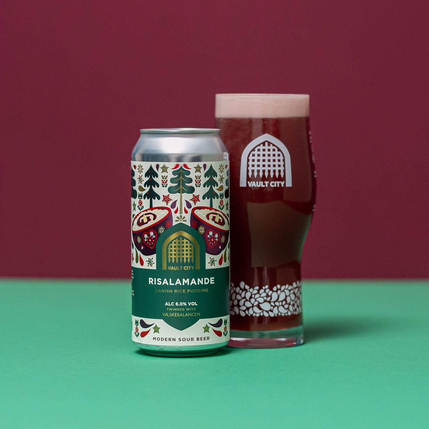 ​Vault City - Risalamande (Danish Rice Pudding) Sour 6%