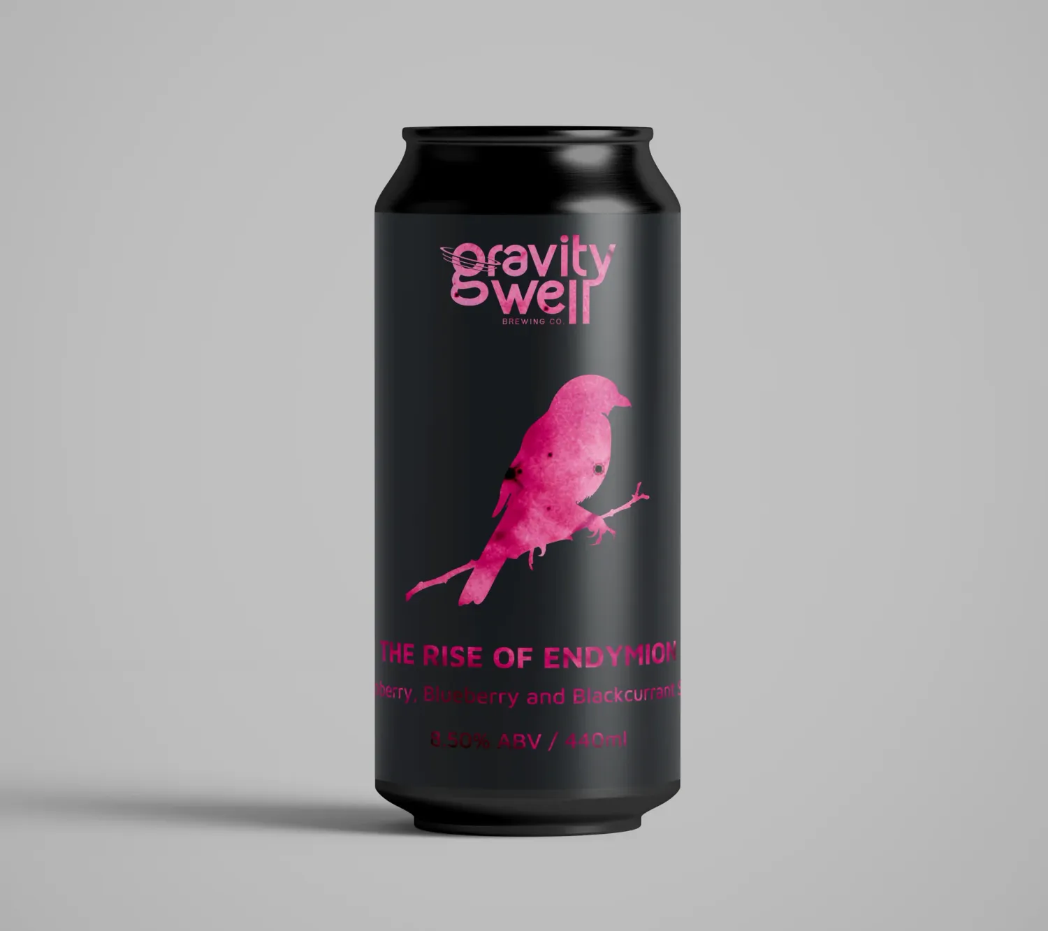 Gravity Well - The Rise of Endymion Raspberry, Blueberry and Blackcurrant Imperial Fruit Sour 8.5% [Singularity Series]