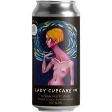 Factory Brewing - Lady Cupcake #9 Peanut and Chocolate Chip Cookie Imperial Stout 12%