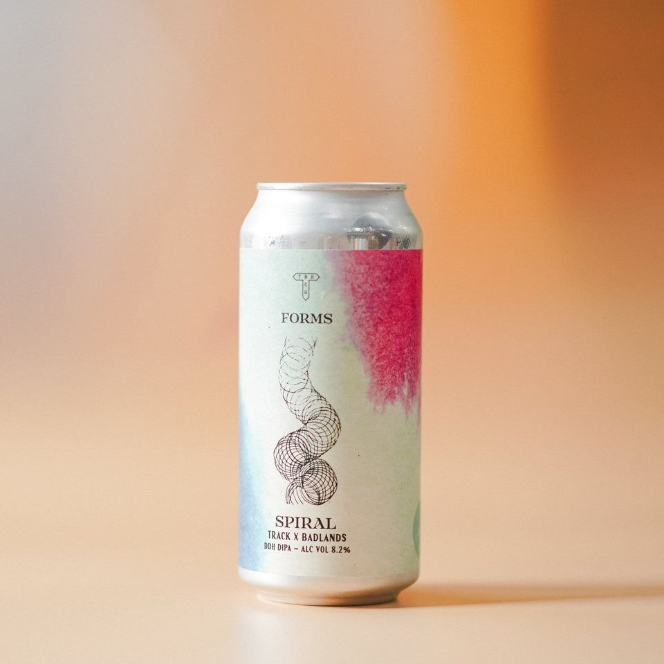 Track - Forms Spiral (Badlands Collab)  11th Birthday DDH DIPA w/ Citra, Citra Dynaboost, Citra Cryo, Riwaka &amp; Peacharine 8.2%
