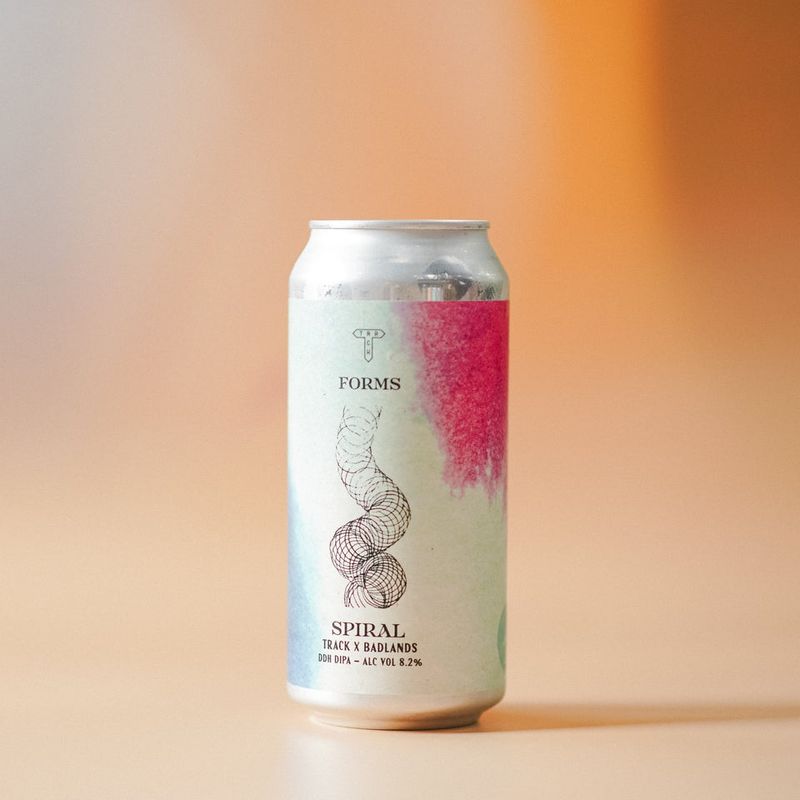 Track - Forms Spiral (Badlands Collab)  11th Birthday DDH DIPA w/ Citra, Citra Dynaboost, Citra Cryo, Riwaka &amp; Peacharine 8.2%