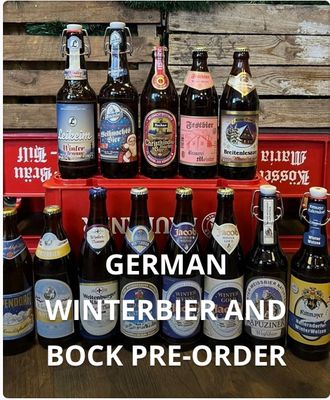 GERMAN WINTER BIER AND BOCK PRE-ORDER 2025