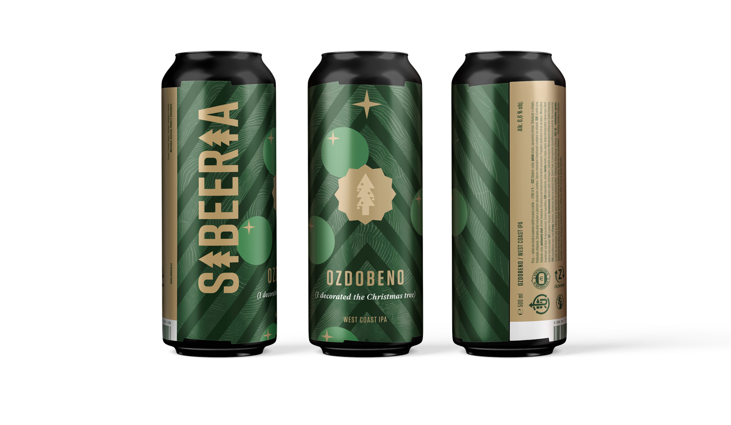 Sibeeria Brewery - Ozdobeno I Decorated The Christmas Tree West Coast IPA 6.6%
