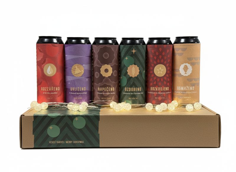 SIBEERIA BREWERY CHRISTMAS BEER BOX X6 500ML CAN