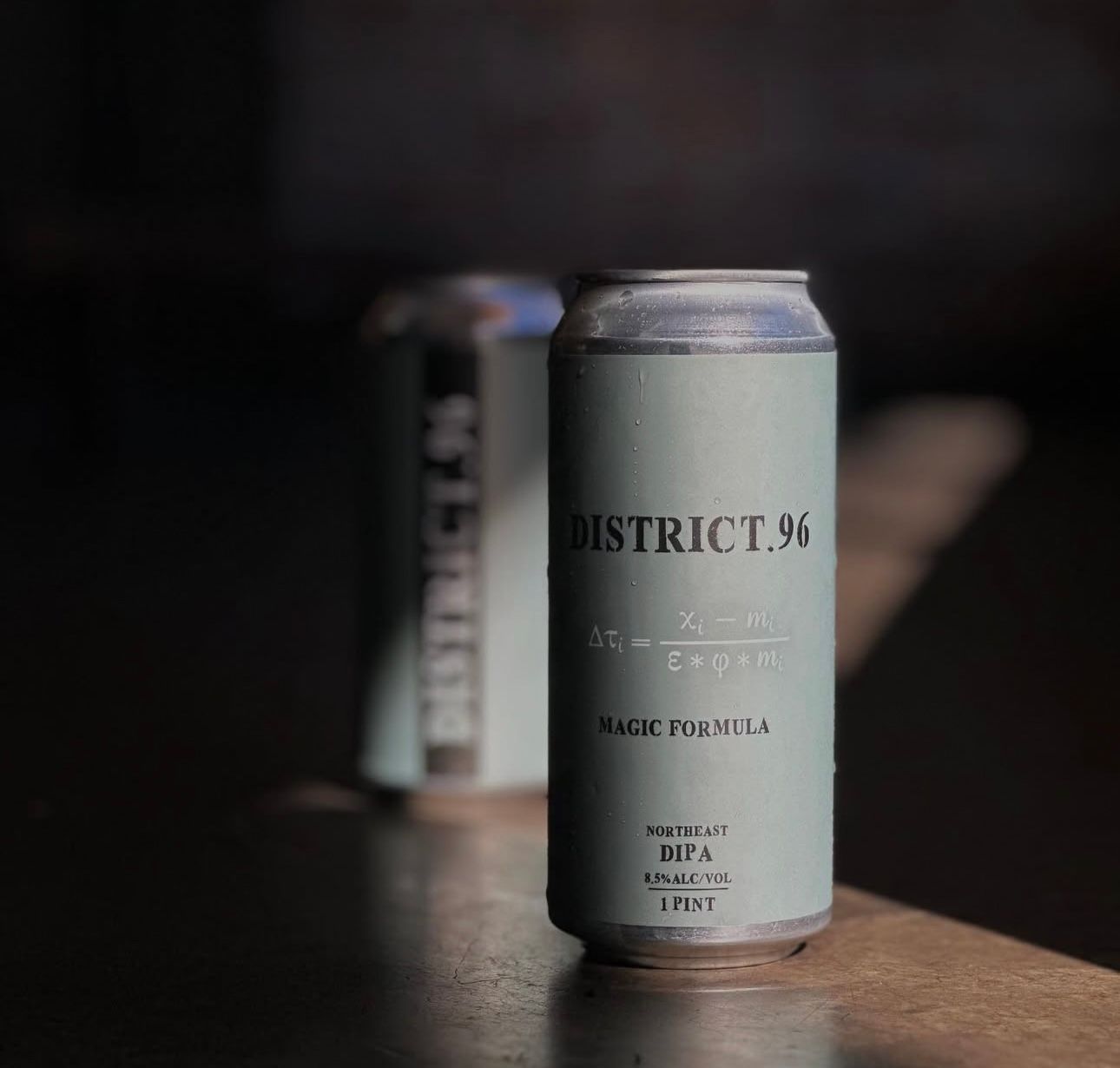 District 96 - Magic Formula NE DIPA  8.5% ​PRE-ORDER - WE EXPECT THIS BEER TO ARRIVE EARLY DECEMBER​