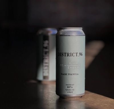 District 96 - Magic Formula NE DIPA  8.5% ​