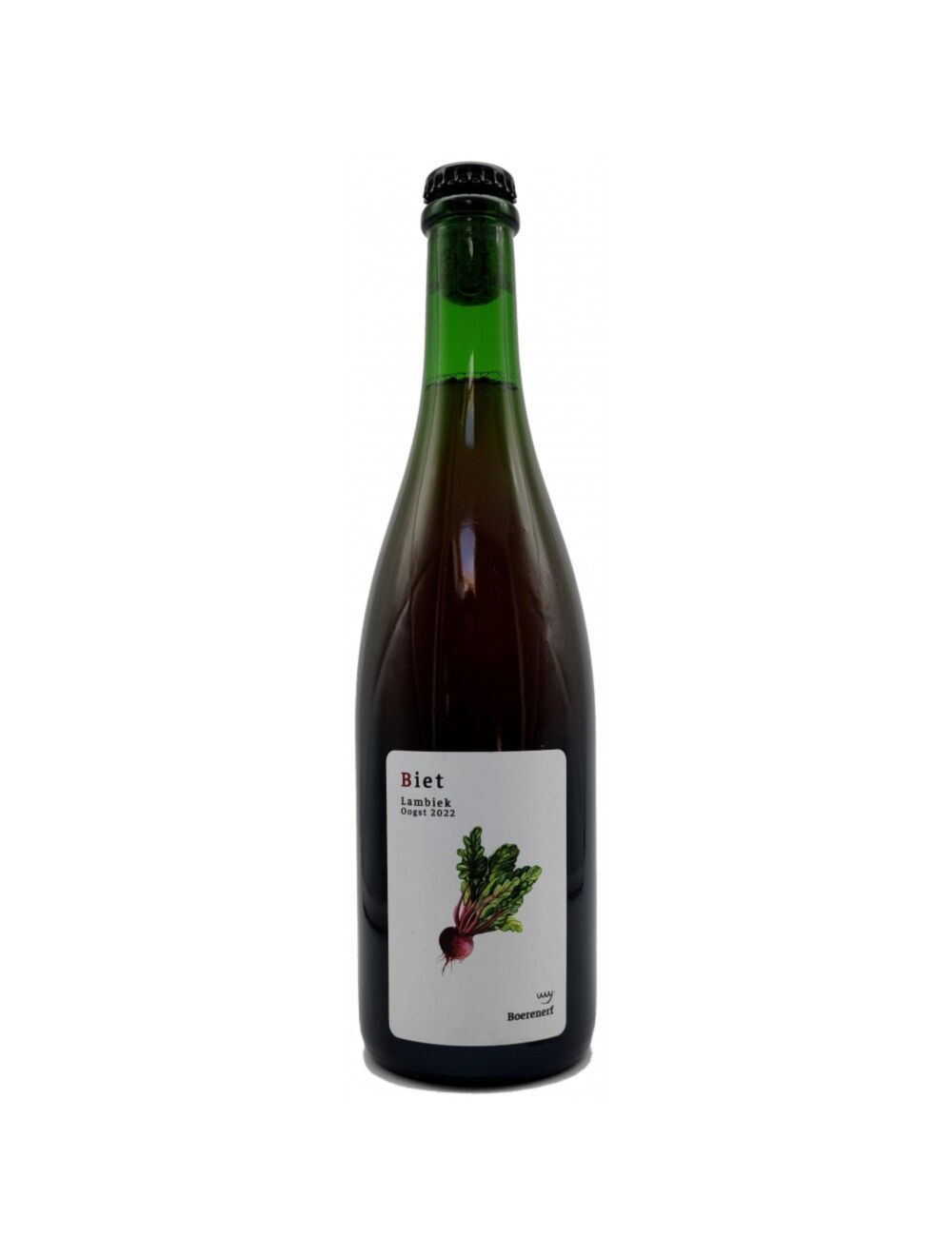 Boerenerf - Biet Red beet and Pajottenland Apples Lambic 7% 750ml Bottle