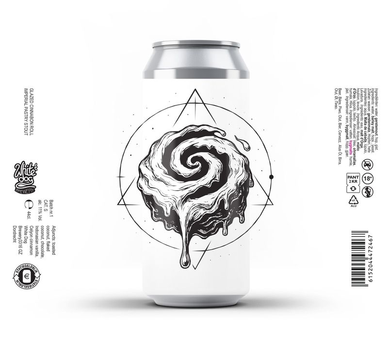White Dog - Glazed Cinnabon Roll Imperial Stout 11%