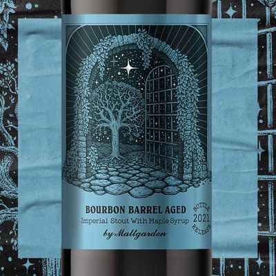 Maltgarden - Gate Number 3 2021 Imperial Stout with Maple Syrup 10.5% *THIS PRODUCT HAS BEEN AGED*