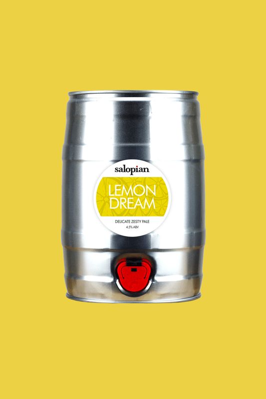 Salopian Lemon Dream Pale Ale 4.5% 5L Mini Keg