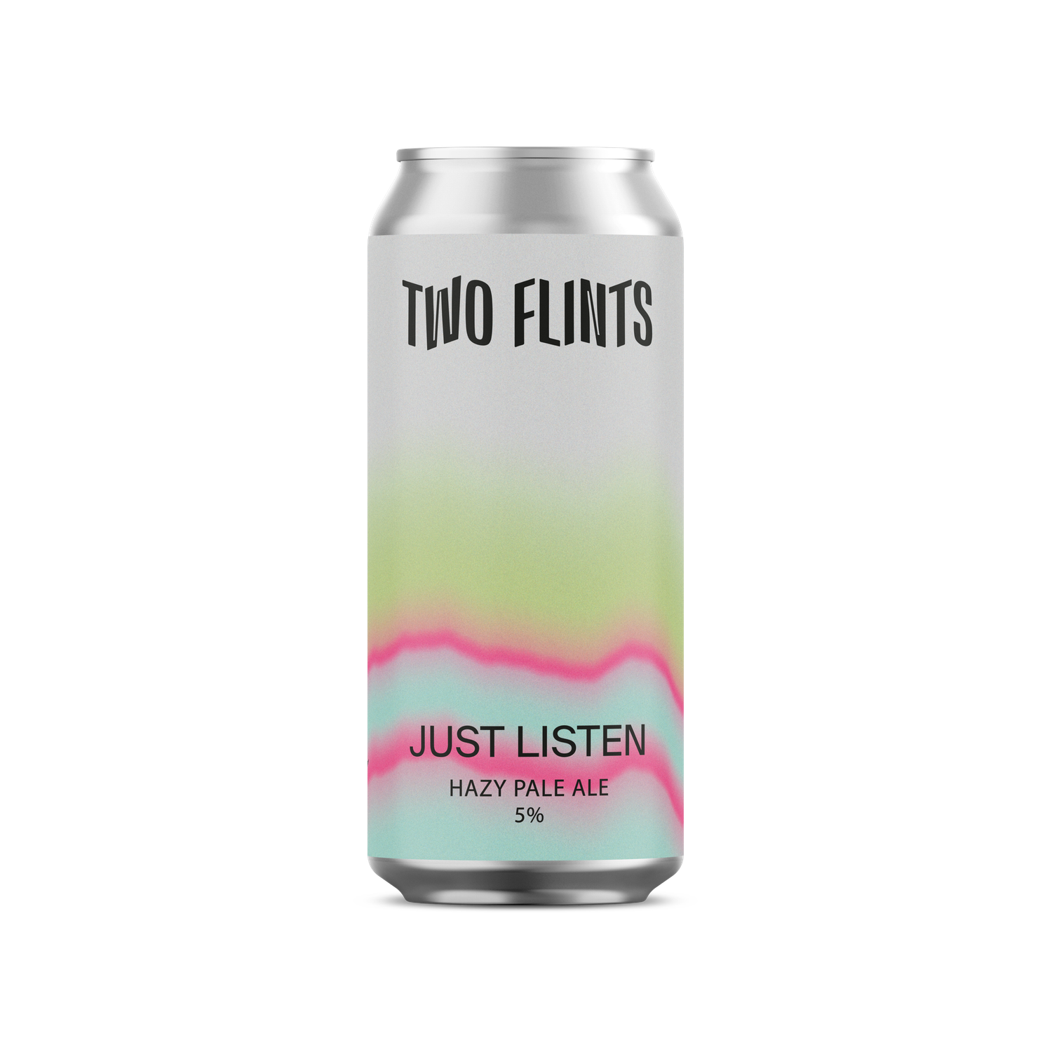 ​Two Flints - Just Listen Hazy Pale 5%