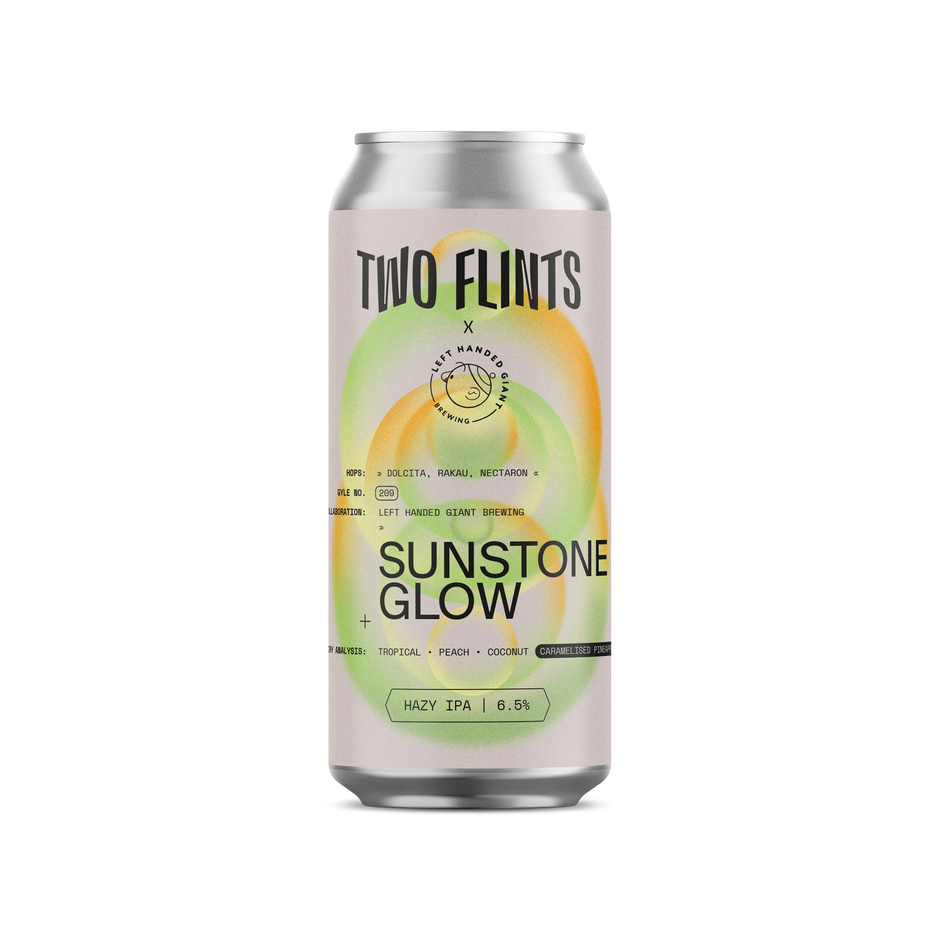 ​Two Flints - Sunstone Glow IPA 6.5% (Left Handed Giant Collab)