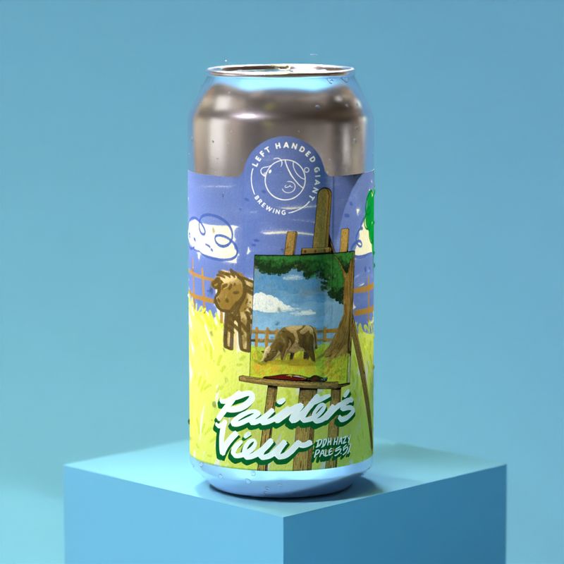 ​Left Handed Giant - Painter&#39;s View DDH PALE 5.5%