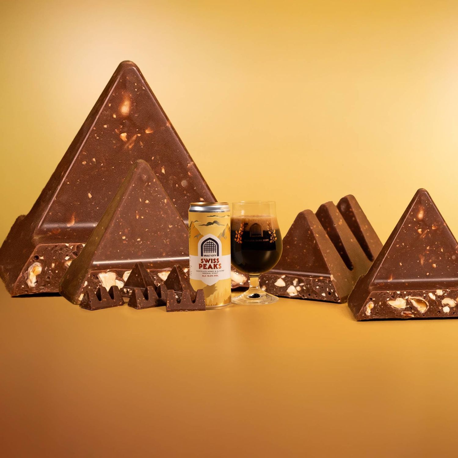 Vault City - Swiss Peaks Toblerone Imperial Stout 14%
