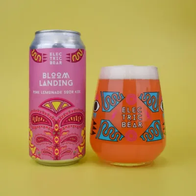Electric Bear Brewing - Bloom Landing Pink Lemonade Sour 4.5%