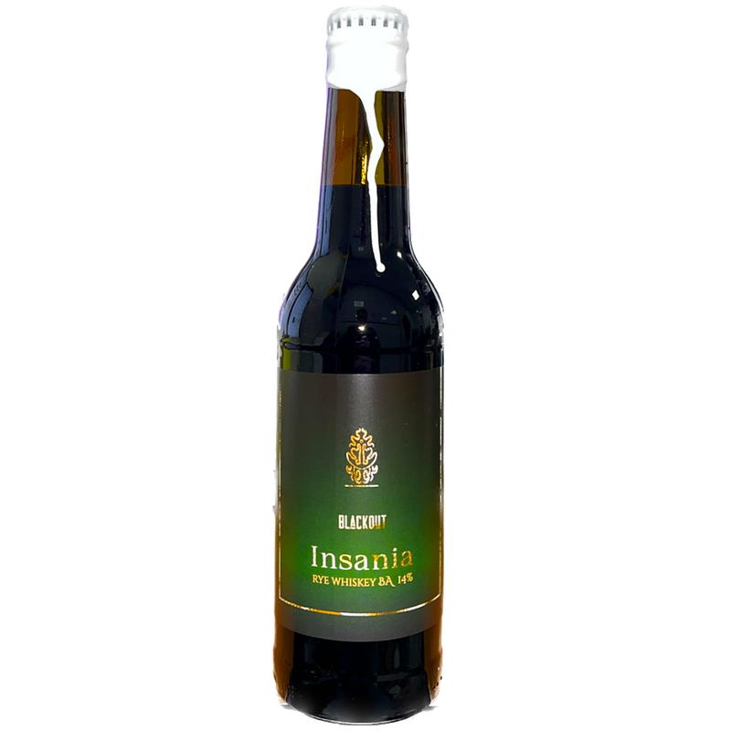 ​Blackout​ - Insania Salted Chocolate Basil Hayden Bourbon Barrel Aged Imperial Stout 14%