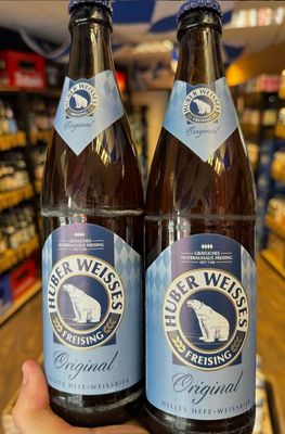 Huber Weisse - Original 5.4% PRE-ORDER - SHIPPING FROM JULY 20TH - CLICK AND COLLECT AVAILABLE FROM TUESDAY 21ST JULY