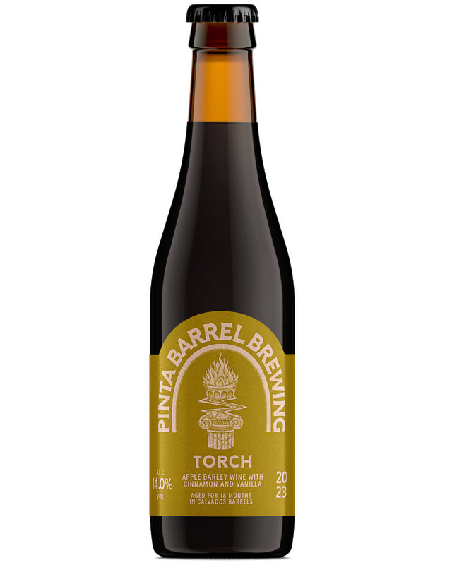 Pinta Barrel Brewing - Torch 2025 18 Month aged Apple Barley Wine w/ Cinnamon &amp; Vanilla 14%