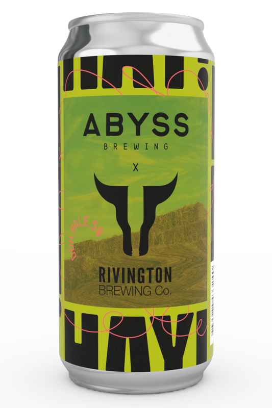 Abyss Brewing - HAY! HAY! DDH Pale Ale 5%  (Rivington Collab)