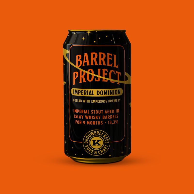 Kees - Barrel Project Imperial Dominion 9 Month Barrel Aged Imperial Stout Aged In Islay Barrels 13.3% (Emperors Collab)