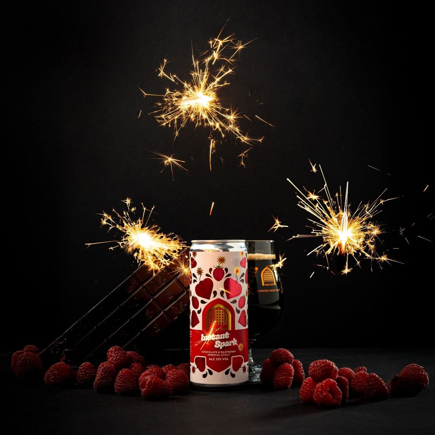 ​Vault City - Instant Spark Chocolate and Raspberry Imperial Stout 12%