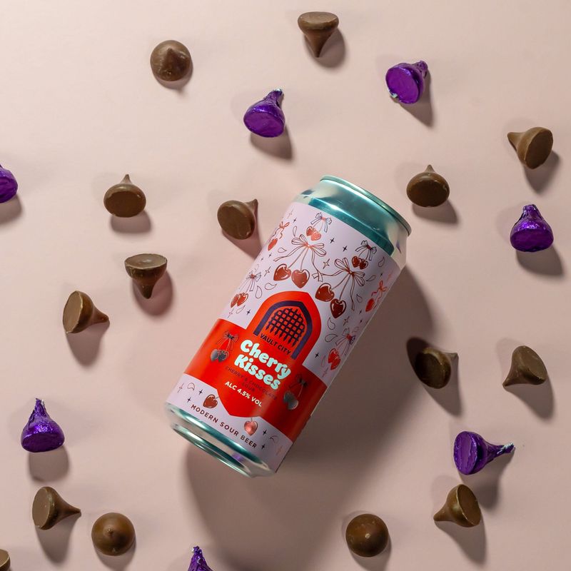 Vault City - Cherry Kisses Chocolate and Cherry Sour 4.5%