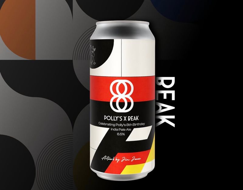 Polly's - 8th Birthday IPA 6.5% (BEAK Collab)
