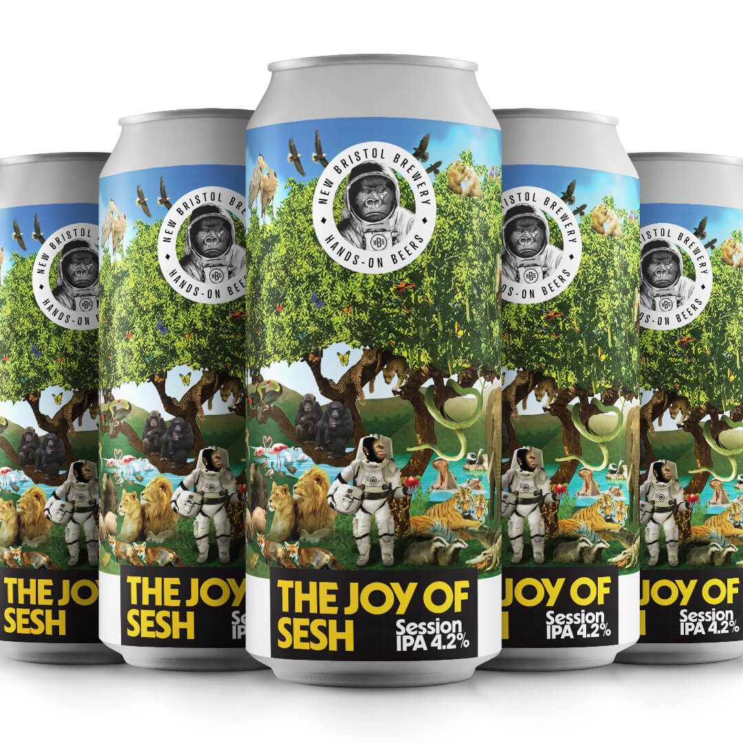 New Bristol - The Joy of Sesh Session IPA 4.2% GF