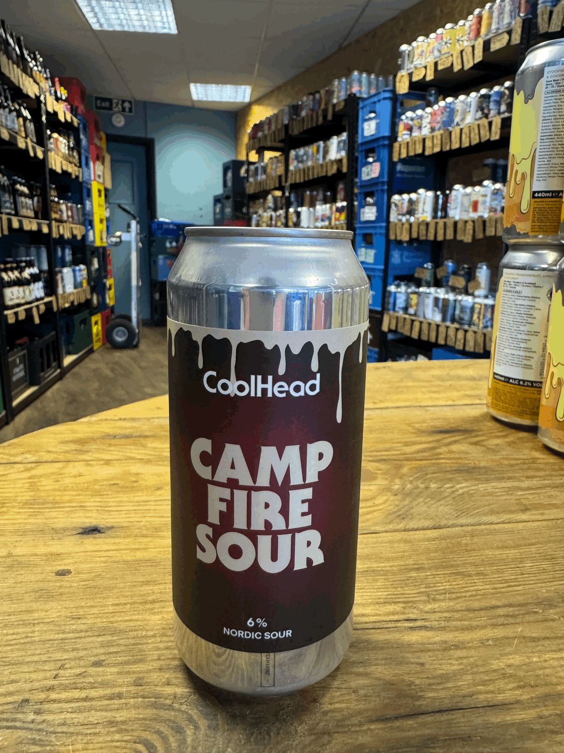Coolhead - Camp Fire Marshmallow, Vanilla, Chocolate &amp; Strawberry Sour  6%