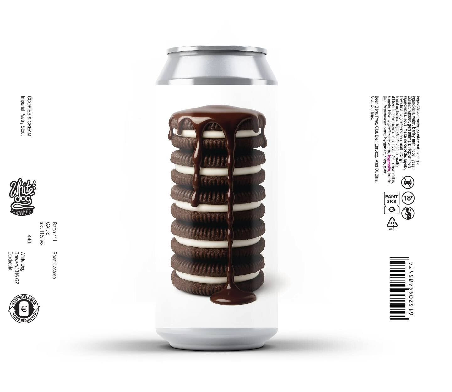 White Dog - Cookies and Cream Imperial Stout 11%