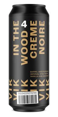 Pivovar VIK- In The Wood 4 Creme Noir Barrel Aged Coconut and Vanilla Imperial Stout 7.7%