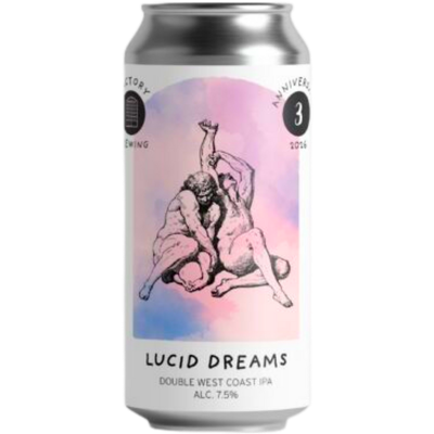 Factory Brewing - Lucid Dreams West Coast DIPA 8% (Track collab)